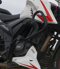Moto Torque Crash Guard with 4 Sliders for TVS Apache RTR 200 4V