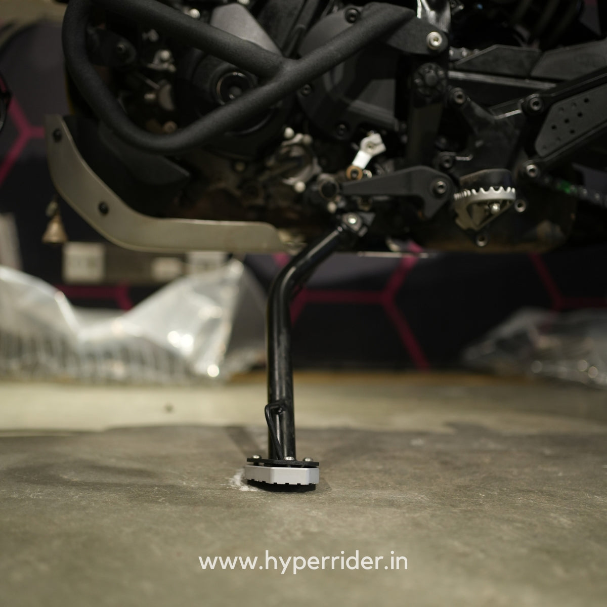 Hyperrider Side Stand Extender for KTM Adventure 250 Adventure 390S Adventure 390X 2025 Heavy Duty Foot Enlarger