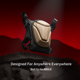 Vantora ARC 4-in-1 Travel Bag Convertible Crossbody Sling Thigh Bag Waist Pouch and Motorcycle Tank Bag