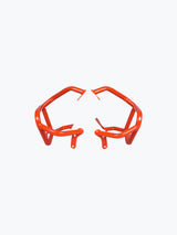 Legundary Custom KTM ADV 890 Bellator Lower Crash Guard Orange mild steel engine and chassis protection bar