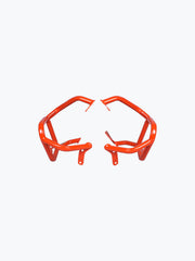 Legundary Custom KTM ADV 890 Bellator Lower Crash Guard Orange mild steel engine and chassis protection bar