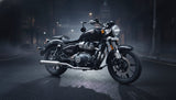 SS Motocorp 2x2 Full System Exhaust for Royal Enfield Super Meteor 650 with Header Mid Pipes Slip-On O2 Sensor Compatible