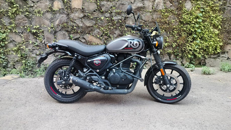 SS Motocorp Slip-On Exhaust for Royal Enfield Hunter 350 Performance Silencer with DB Killer