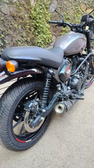 SS Motocorp Slip-On Exhaust for Royal Enfield Hunter 350 Performance Silencer with DB Killer