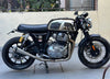 SS Motocorp 2x1 Full System Exhaust Slim Can for Royal Enfield Interceptor 650 Continental GT 650 with Y Joint