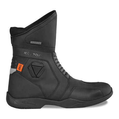 KORDA TourMaster Low 2.0 black D3O motorcycle riding boots