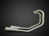 SS Motocorp 2x2 Full System Exhaust Fat Cans for Royal Enfield Interceptor 650 Continental GT 650 with H Joint