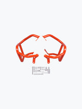 Legundary Custom KTM ADV 890 Bellator Lower Crash Guard Orange mild steel engine and chassis protection bar