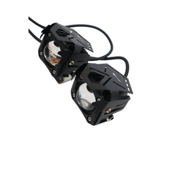 SINGLE OVAL LENS LED FOG LIGHTS WITHOUT FAN | Motocare