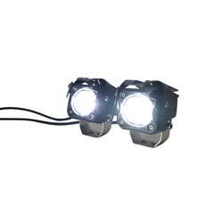 SINGLE OVAL LENS LED FOG LIGHTS WITHOUT FAN | Motocare