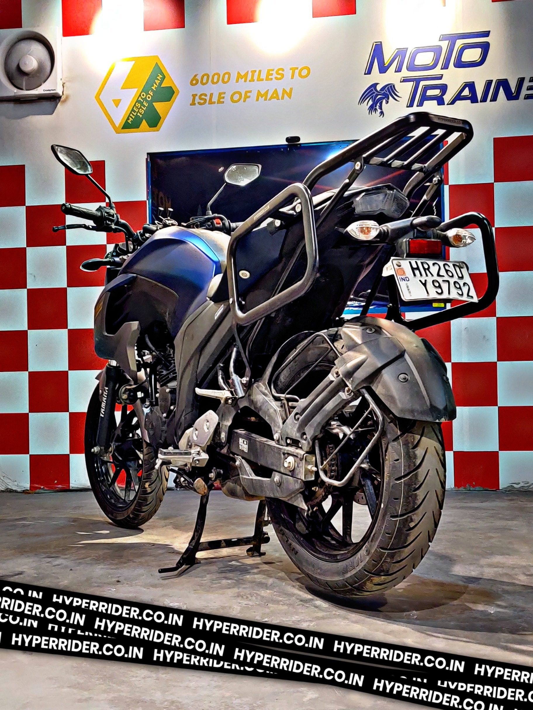 Hyperrider Heavy Duty Saddle Stay for Yamaha FZ250 Fazer250 Universal Pannier Box Carrier