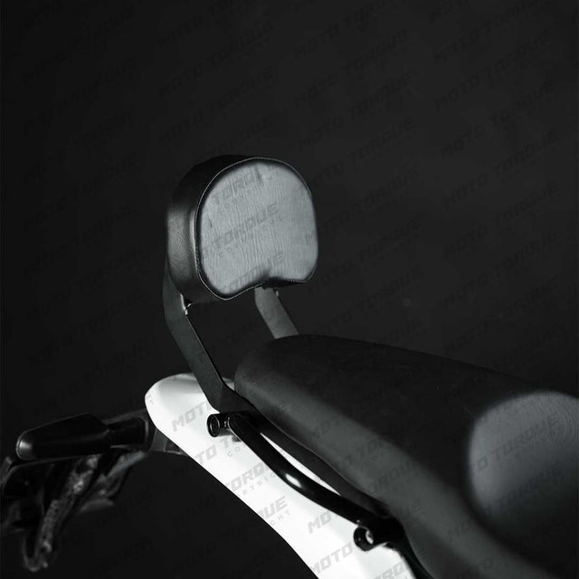Mototorque back rest Royal Enfield Guerrilla 450 pillion support cushion