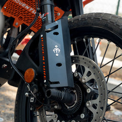 Mototorque fork protectors black KTM 390 Adventure 2025 front axle slider guard