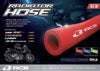 RCB 01IR004 silicone radiator hose kit for Yamaha Aerox 155 and NVX scooters in Green and Blue colour options.
