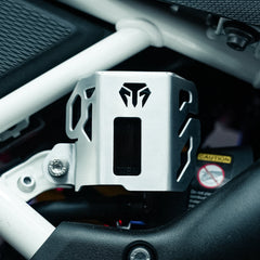 Moto Torque Stainless Steel Reservoir Oil Guard for TVS Apache RTX 300