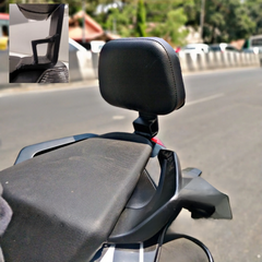 Hyperrider KTM Duke Backrest for Duke 125 200 390 Older Models with Helmet Lock Facility