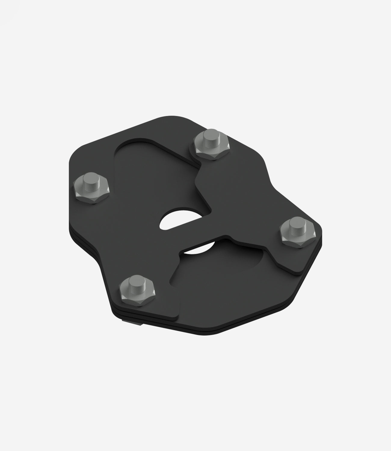 Moto Torque Mild Steel Side Stand Extender for Hero Xpulse Rally Edition