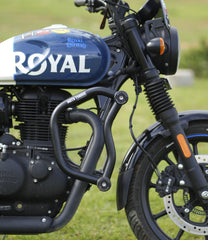 Moto Torque THE BULL crash guard for Royal Enfield Hunter 350 with sliders and engine protection