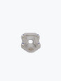 Legendary Custom Interceptor 650 side stand base stainless steel silver extender plate for better stability