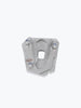 Legundary Custom Side Stand Base for Bajaj Dominar 400 Stainless Steel Brushed Finish Stand Extender Plate