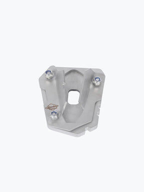 Legundary Custom Side Stand Base for Bajaj Dominar 400 Stainless Steel Brushed Finish Stand Extender Plate