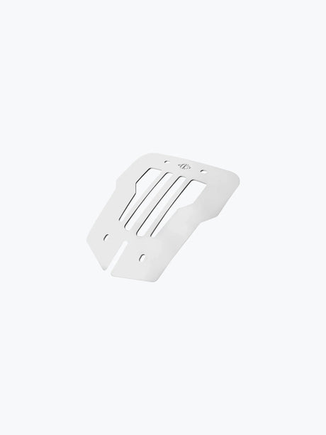 Legundary Custom Vermillion Solo Carrier for Royal Enfield Super Meteor 650 – Aluminium Silver Luggage Support