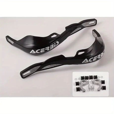 Acerbis Metal HandGuard Small Black Universal Motorcycle Hand Protector with Aluminium Brace