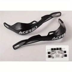 Acerbis Metal HandGuard Small Black Universal Motorcycle Hand Protector with Aluminium Brace