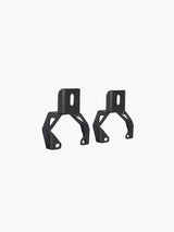 Legendary Custom Interceptor 650 fog light mount set black auxiliary light bracket