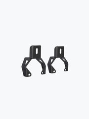 Legendary Custom Interceptor 650 fog light mount set black auxiliary light bracket