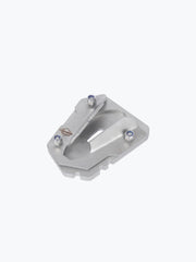 Legundary Custom Side Stand Base for Bajaj Dominar 400 Stainless Steel Brushed Finish Stand Extender Plate