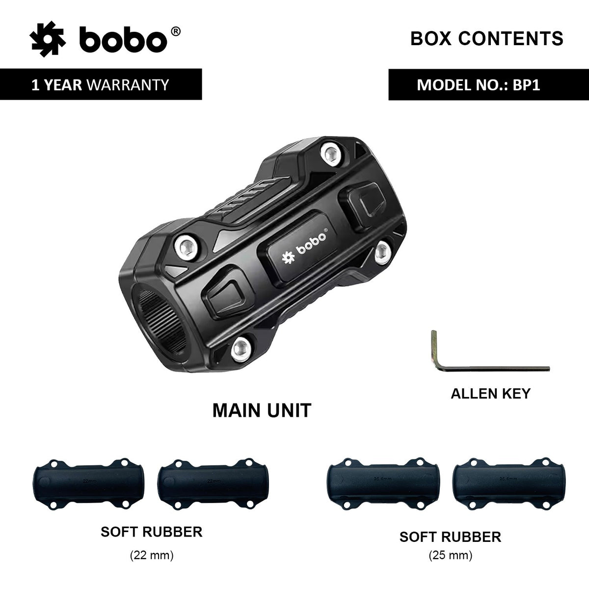 BOBO BP1 bike protector motorcycle crash protection guard universal frame body protection accessory