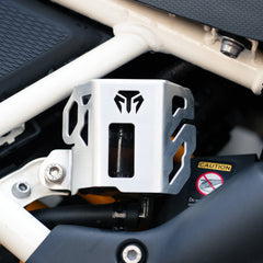 Moto Torque Stainless Steel Reservoir Oil Guard for TVS Apache RTX 300