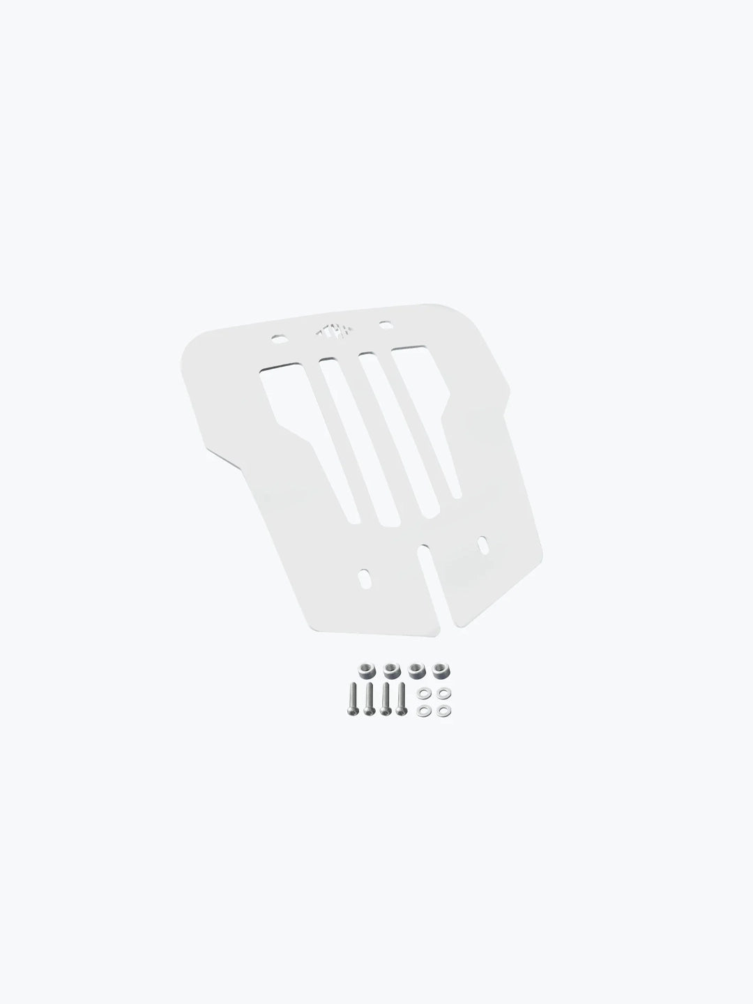 Legundary Custom Vermillion Solo Carrier for Royal Enfield Super Meteor 650 – Aluminium Silver Luggage Support