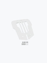 Legundary Custom Vermillion Solo Carrier for Royal Enfield Super Meteor 650 – Aluminium Silver Luggage Support