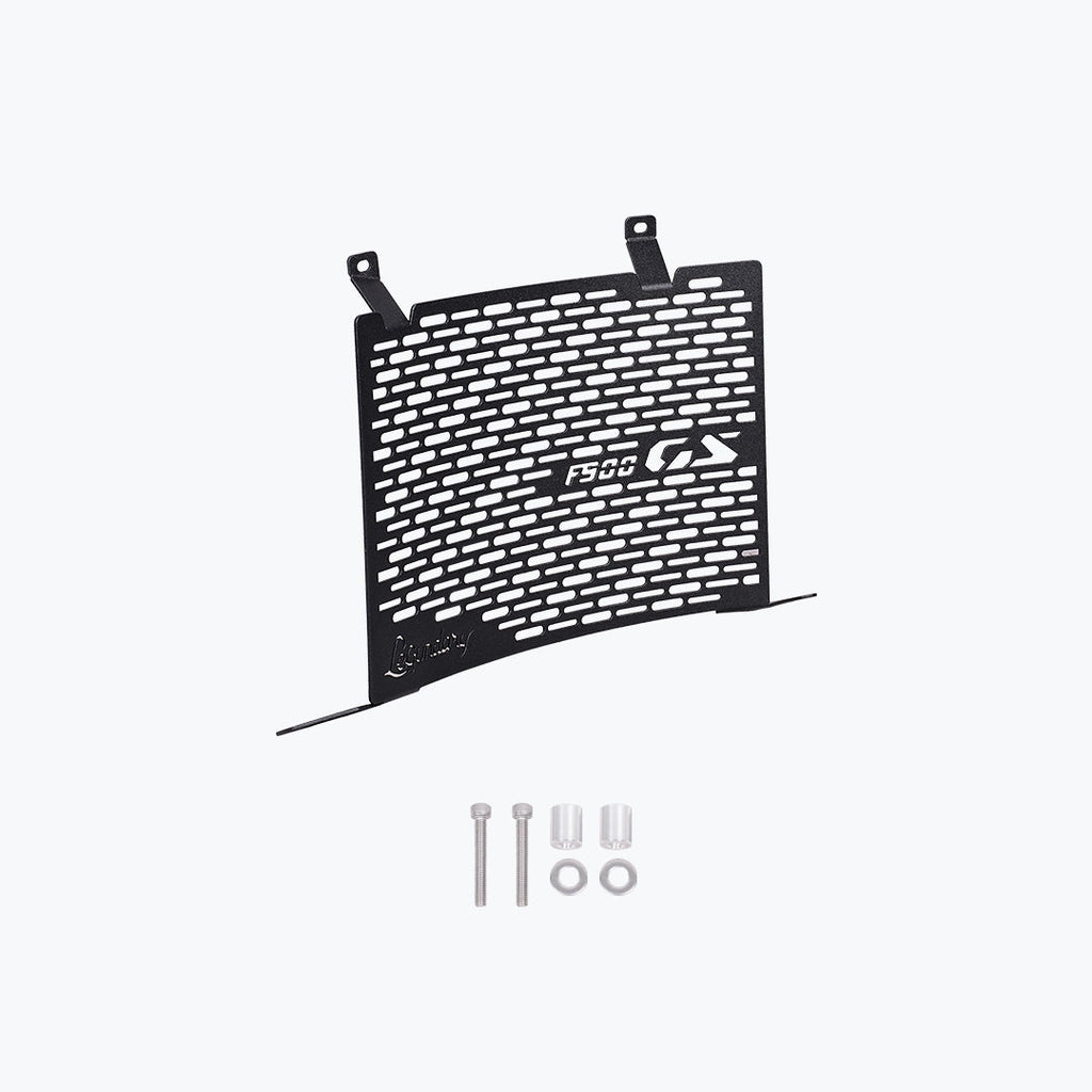 Legundary Custom BMW F900GS vector radiator grill aluminium black radiator guard protector