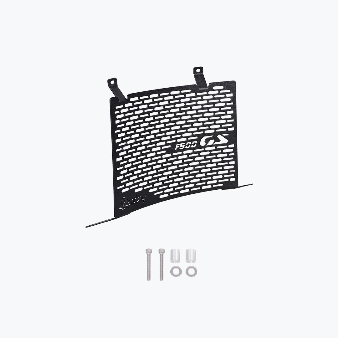 Legundary Custom BMW F900GS vector radiator grill aluminium black radiator guard protector