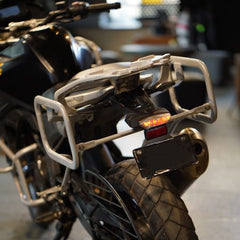 Hyperrider BMW G 310 GS Silver Saddle Stay Pannier and Saddle Bag Mounting Frame