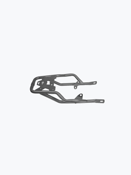 Legundary Custom Honda Hness Atlas Carrier 2.0 Black – heavy-duty mild steel rear luggage rack and touring carrier, designed for secure and durable load-carrying on the Honda Hness Atlas.