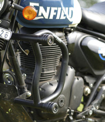 Moto Torque THE BULL crash guard for Royal Enfield Hunter 350 with sliders and engine protection
