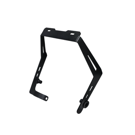 Motocare number plate clamp for Bajaj Pulsar N160 installed