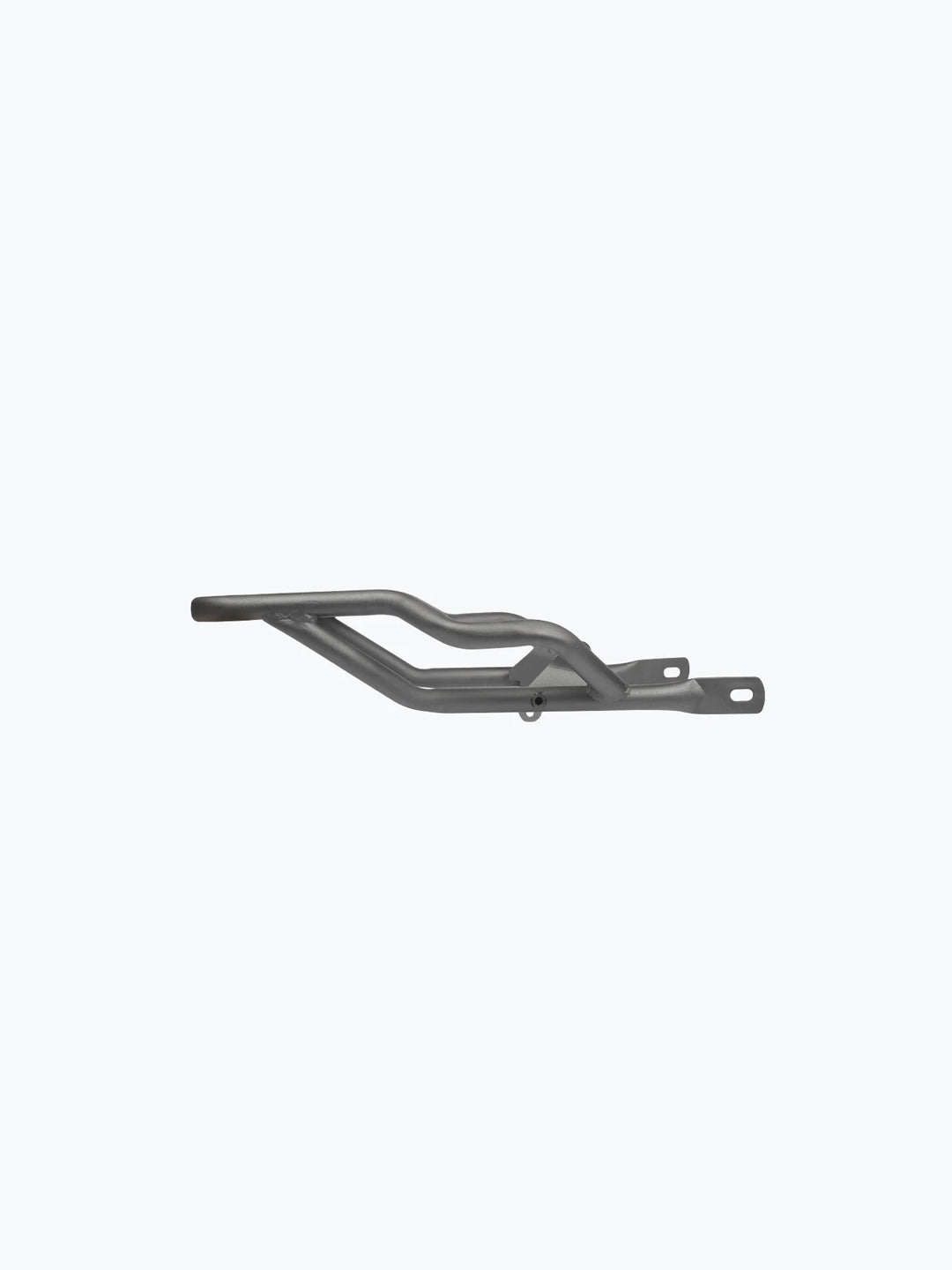 Legundary Custom Honda Hness Atlas Carrier 2.0 Black – heavy-duty mild steel rear luggage rack and touring carrier, designed for secure and durable load-carrying on the Honda Hness Atlas.