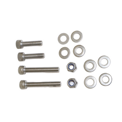 Motocare crash guard with dual sliders installed on Yamaha XSR 155 engine protection bar