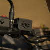 Motocare CNC disc oil cap installed on Hero Xtreme 250R front brake fluid reservoir