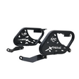 Motocare saddle stay with luggage plate installed on Hero Xtreme 250R motorcycle for saddle bag support