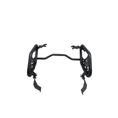 Motocare saddle stay with luggage plate installed on Hero Xtreme 250R motorcycle for saddle bag support