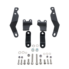 Motocare saddle stay with luggage plate installed on Hero Xtreme 250R motorcycle for saddle bag support