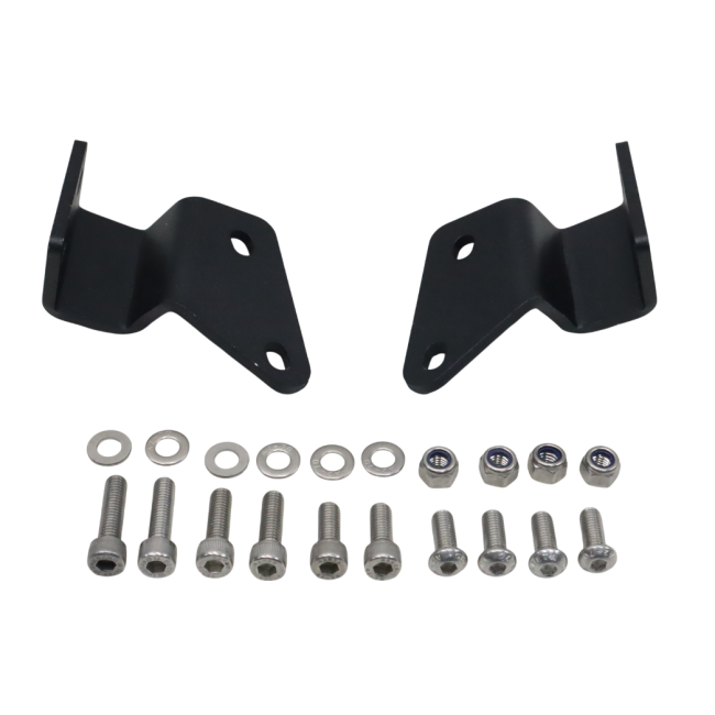 Motocare CNC rear luggage carrier with mounting plate installed on Hero Xtreme 250R motorcycle