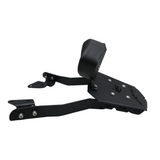 Motocare CNC luggage carrier with pillion backrest installed on Hero Xtreme 250R motorcycle