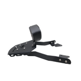 Motocare CNC luggage carrier with pillion backrest installed on Hero Xtreme 250R motorcycle